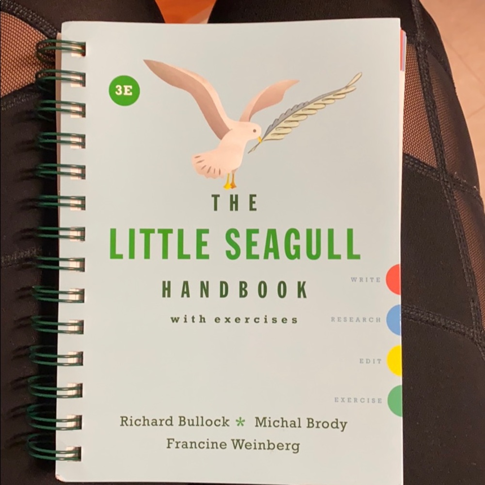 The Little Seagull Handbook 3 edition w/ excercise